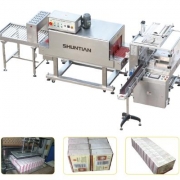 Fully-auto-Sleeve-Sealer-Shrink-Tunnel-Multirow