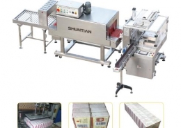 Fully-auto-Sleeve-Sealer-Shrink-Tunnel-Multirow