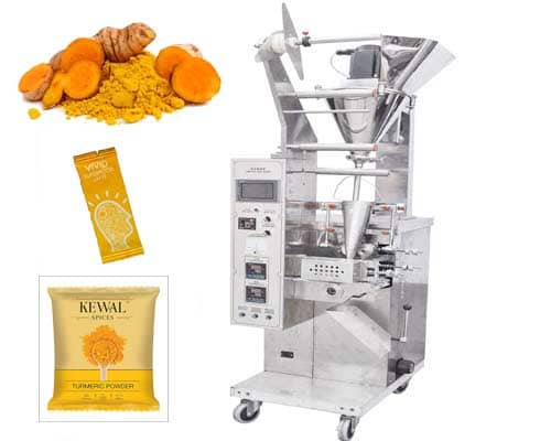 turmeric pouch powder packing machine