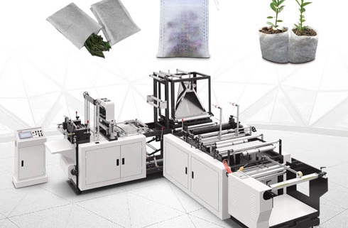 ST-350 Non-woven bag making machine for Chinese medicine bag, tea bag, seedling bag