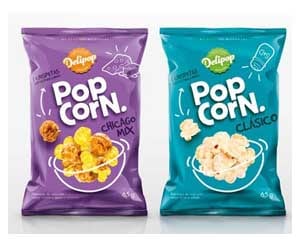 snack popcorn packaging